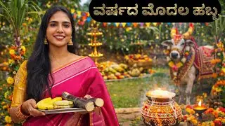 ಸಂಕ್ರಾಂತಿ ಬಂತು ರತ್ತೊ ರತ್ತೊ✨🍠🥜🌾 || ವರ್ಷದ ಮೊದಲ ಹಬ್ಬ♥️
