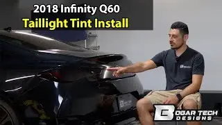 INFINITI Q60 2017-2022 Taillight Tint Installation