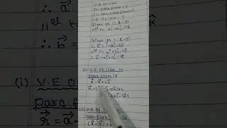 TN syllabus #class 12#chapter 6#Vector Algebra #eg no 6.24#, IMPORTANT 3 MARKS#
