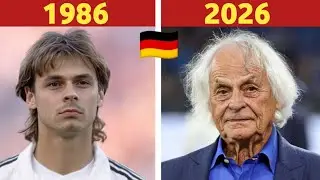 West Germany 🇩🇪 World Cup 1986 Squad ⚽ Then & Now | Where Are They Today? 😱🔥