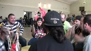 Turtle Clan Singers JAMMIN @ Second W&M Pow wow 2016 (USA)
