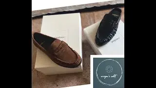 Review of Two (!) YSL Loafers - Le Loafer Embossed Slippers & Suede Loafers
