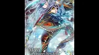 [Age of Ishtaria] New Year Mona [Homepage and Skill Animation]