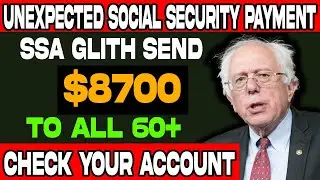 EMERGENCY BROADCAST! SSA DATABASE GLITCH Sending $8,700 Social Security Payment- CHECK ACCOUNT NOW!