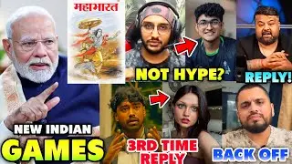 CASTER Not Hype GOBLIN? - FULL REPLY, PM MODI Launches Indian Games, S8UL Back off, NEYOO Again ! 