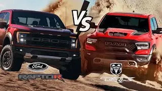 Hay un claro ganador| Ford Raptor r vs Ram TRX|