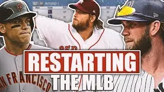 What If The MLB RESTARTED and Had A FANTASY DRAFT? MLB The Show 18 Franchise