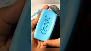 COAST SOAP 💙💎😱 DRY SOAP CUTTING ASMR #relax #soapcarving #асмрsoap #asmr #soap #drysoap #satisfying