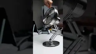 🌬️ Height-Adjustable Stand Compact Turbo Mini Desk Fan #trendgadgets #techtrends #tech #cool