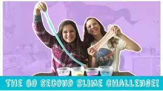 The 60 second slime challenge part 2 - ft. Emily &rsquo;n&rsquo; Crafts!