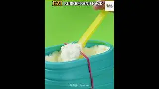 🟠 Rubber Band Trick | Level Powder in Spoon Perfectly