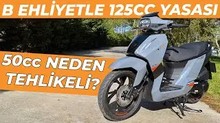 B Ehliyetle 125cc Yasası Detayları | 50cc Neden Tehlikeli? Peugeot Tweet 125