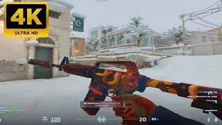Counter Strike 2 -  Dust 2 Winter  - Full Gameplay