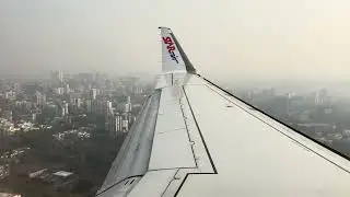Star Air EMBRAER 175 Landing at Mumbai CSMI Airport | Solapur to Mumbai flight