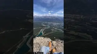 Overlooking Canmore #canada #travel #canadatravel