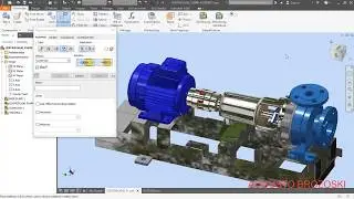 Autodesk Inventor Centrifugal Pump 09 - 09