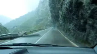 Mountain roads in Montenegro