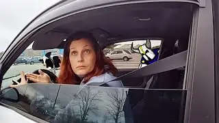 Chicken Lady Flees from Traffic Stop while More People Keep Showing Up