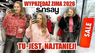 TANIO JAK BARSZCZ! WYPRZEDAŻ SINSAY MIERZYMY ZIMA 2026