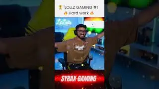 #1 LOLLZZ Moments 🔥   | SYRAX GAMING #shorts #shortsfeed #lollzzzgaming #godlike