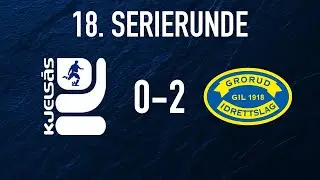 Bratvold-dobbel i debuten i årets beste lagseier! | Kjelsås 0-2 Grorud | 18. serierunde 2025