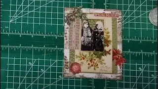 Tim Holtz Inspired Journal Topper
