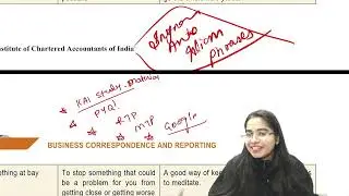 How to prepare Vocabulary | CA Foundation BCR | Chapter 3 | CS Ishika Agrawal