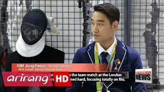 Bronze medalist fencer Kim Jung-hwan discusses his journey to, and, past Rio