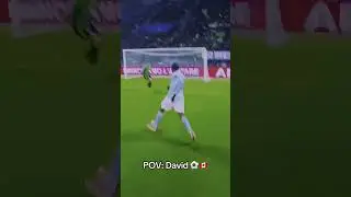 First-row seats for David's goal 🇨🇦