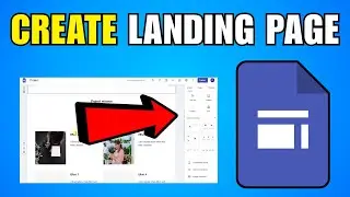 How To Create A Landing Page On Google Sites (2026) (Complete Guide)