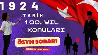 KPSS TARİH 100. YIL VİDEOSU - 1924 YILINDA TÜRKİYE CUMHURİYETİ  -2- TEVHİD-İ TEDRİSAT KANUNU