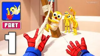 Ragdoll Capture - Gameplay Walkthrough Part 1 - Grab Bodies Lock Down (iOS, Android)