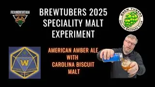 Brewtubers #MaltExperiment #8 - Carolina Biscuit Malt @WreckedBrewery