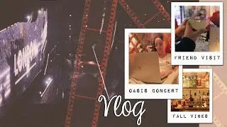 LONDON DIARIES: Cozy Fall Vibes, Amazon and Vinted Unboxing, Oasis Concert Live from Wembley Stadium