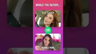Would you rather choose Lexi Lore or Aidra Fox? #wouldyourather #quiz #appstore #trivia