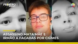Rapaz mata m&atilde;e e irm&atilde;o de 10 anos a facadas, por ci&uacute;mes, no Paran&aacute; | #PrimeiroImpacto