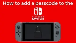 How to add a Passcode to the Nintendo Switch!