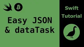 Swift Tutorial: EASY JSON Modeling & URLSession dataTask()