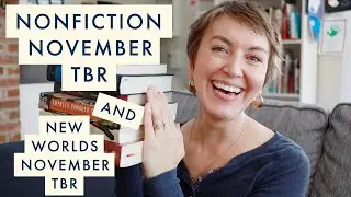NONFICTION NOVEMBER TBR AND NEW WORLDS NOVEMBER TBR | #NONFICTIONNOVEMBER #NEWWORLDSNOVEMBER