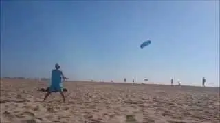 Voile de traction - sport de nature - Char à voile