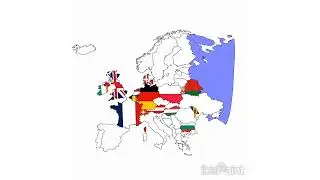 Как я делал карту Европы (не знаю что сказать про Косово что-ли или 4 областей присоединились к 🇷🇺)
