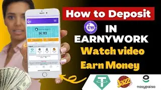 How to deposit amount in earnywork | Earnywork deposit and earn money | make money online