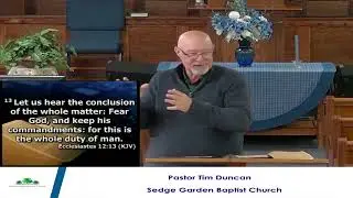 Wednesday Evening Bible Study - Eph. 1:7-12, 