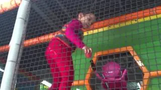 Nawal playing at Marjane  Supermarket Safi Morocco