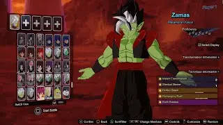 Dragon Ball Sparking Zero - Zamas Metamoran Fusion VS King Demon Gomah
