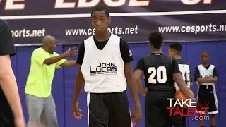 Dwyane Wade's 13 Year Old Son Zaire Wade DROPS DIMES At John Lucas Camp!