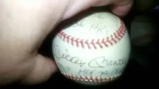 Baseball memorabilia