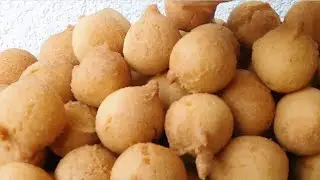 1 Tasse seulement /beignet souffl&eacute; Cameroun/ Cameroon style Make Me Well/ Drop Donuts only 1 cup