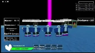 SANS SOLO VIRUS404!!?!?!? (Undertale Advanced Soul Ops Boss Rush)