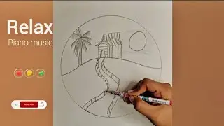 Relax & Draw 🌿 Soothing Pencil Sketch Music for Calm & Focus